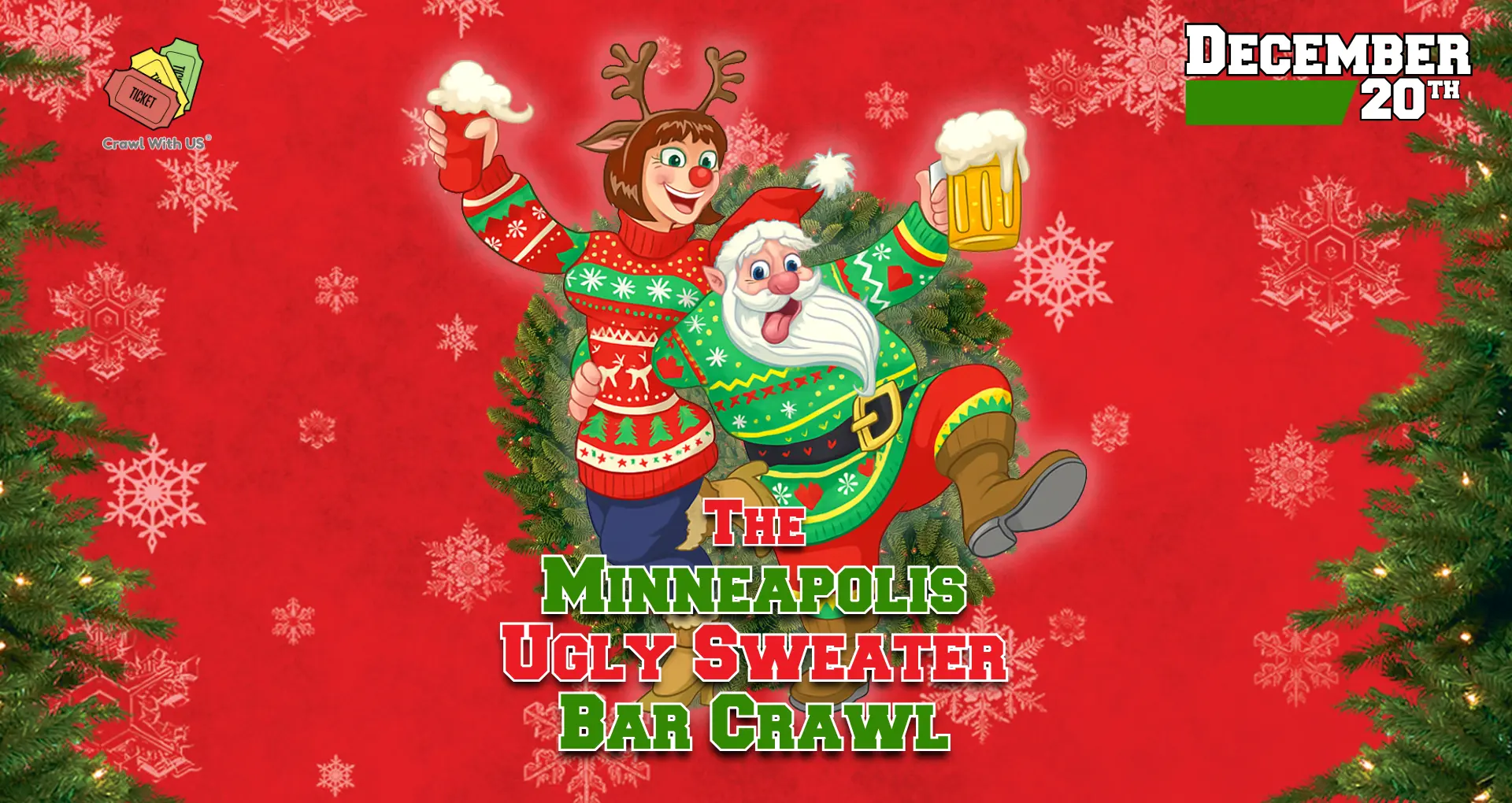 The Official Ugly Sweater Bar Crawl